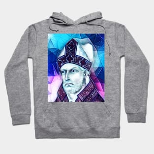 St. Augustine Snowy Portrait | St. Augustine Artwork 6 Hoodie